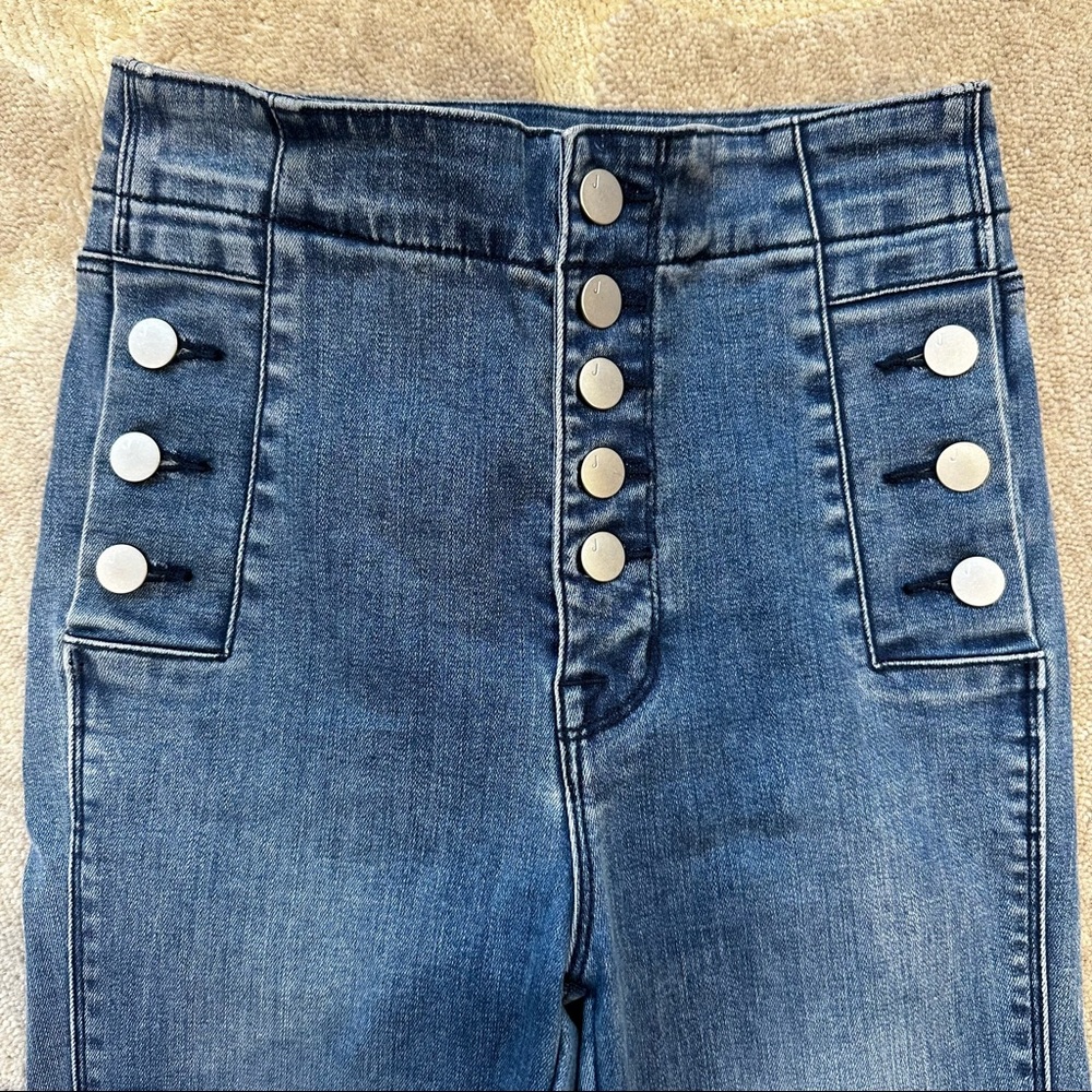 J Brand Natasha Sky Cropped Jeans - Picture 2 of 8